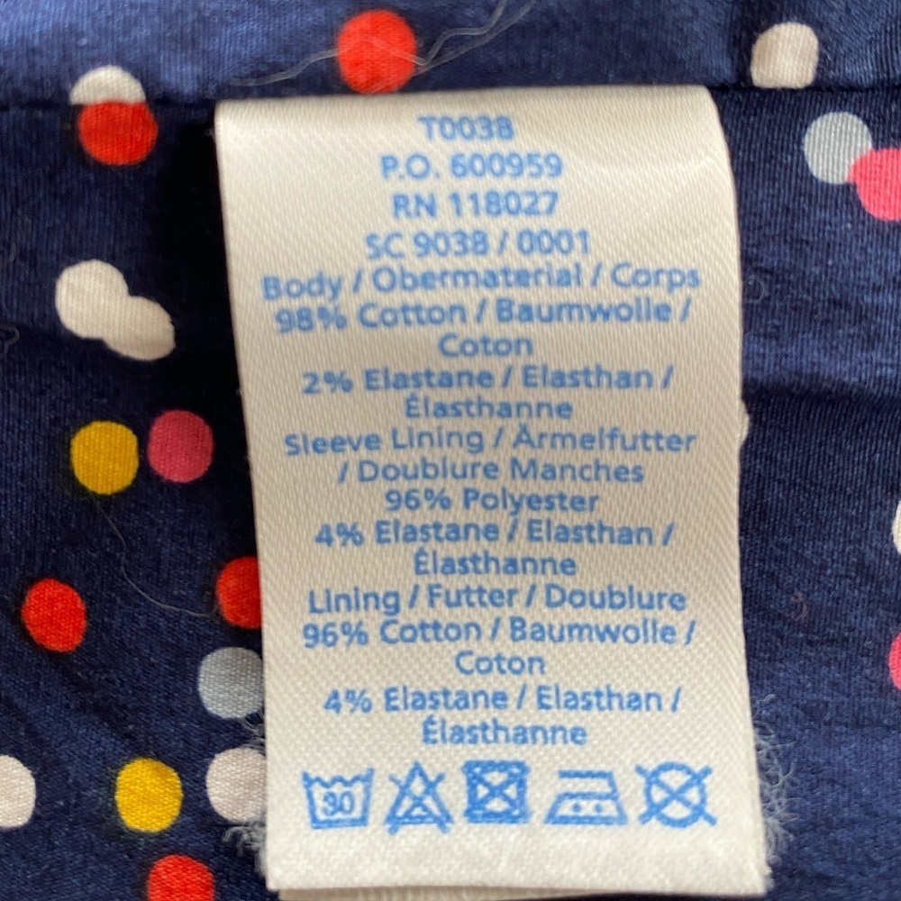 Boden Blue Corduroy Tailored Blazer Jacket Size 2P - Picture 6 of 12